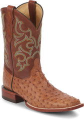 Truman 11" Full Quill Ostrich ™ - Cognac (Brown)