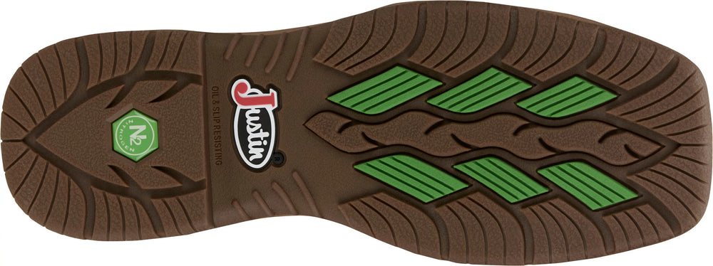 Nitread 11" Waterproof Nano Comp Toe ™ - Amber (Brown)