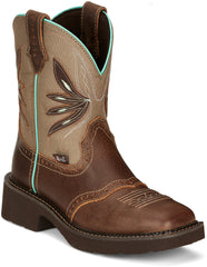 Nettie 8" Western Boot ™ - Tan (Brown)