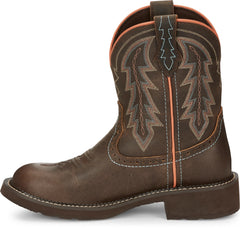 Lyla 8" Western Boot ™ - Brown
