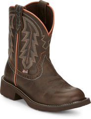 Lyla 8" Western Boot ™ - Brown