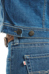 Women's Denim Jacket ™ - Denim (Blue)