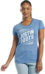 Original Justin Boots Women's Tee ™ - Blue