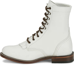 Mckean 7" Lace-Up Roper ™ - Vintage (White)