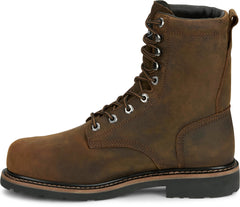 Pulley 8" Met Guard Waterproof Nano Comp Toe ™ - Whiskey (Brown)