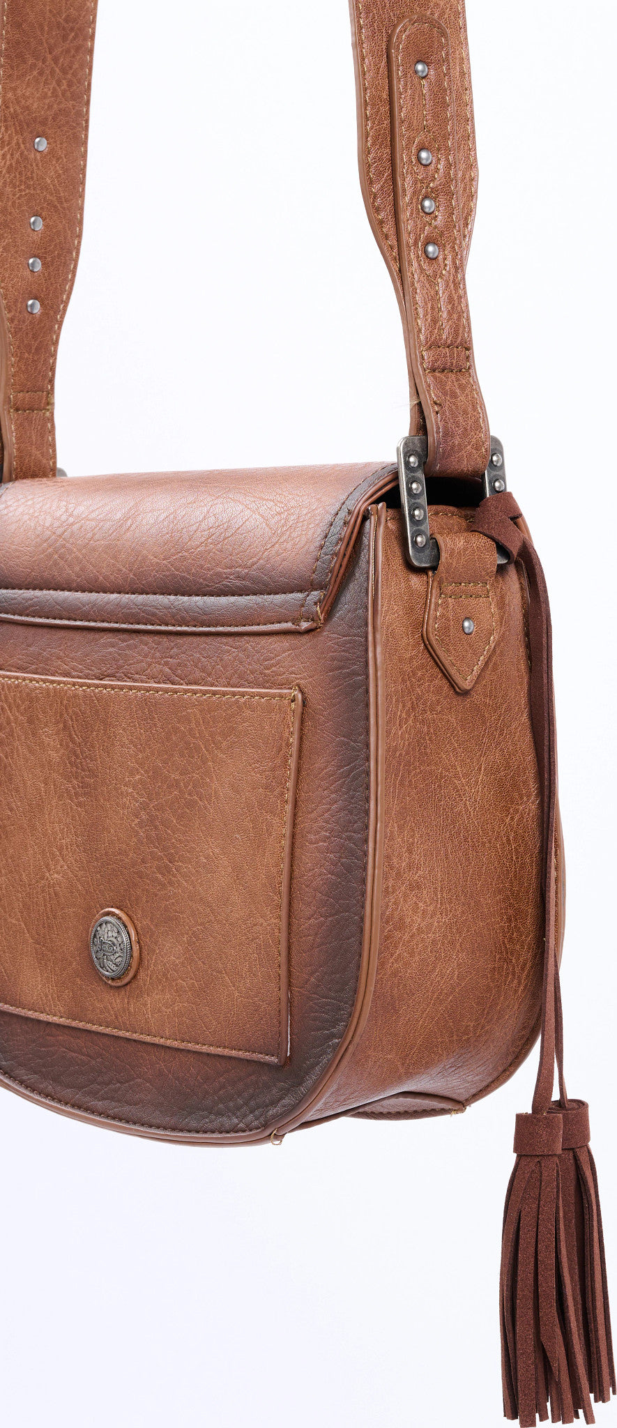 Inlay Saddle Bag ™ - Walnut (Brown)