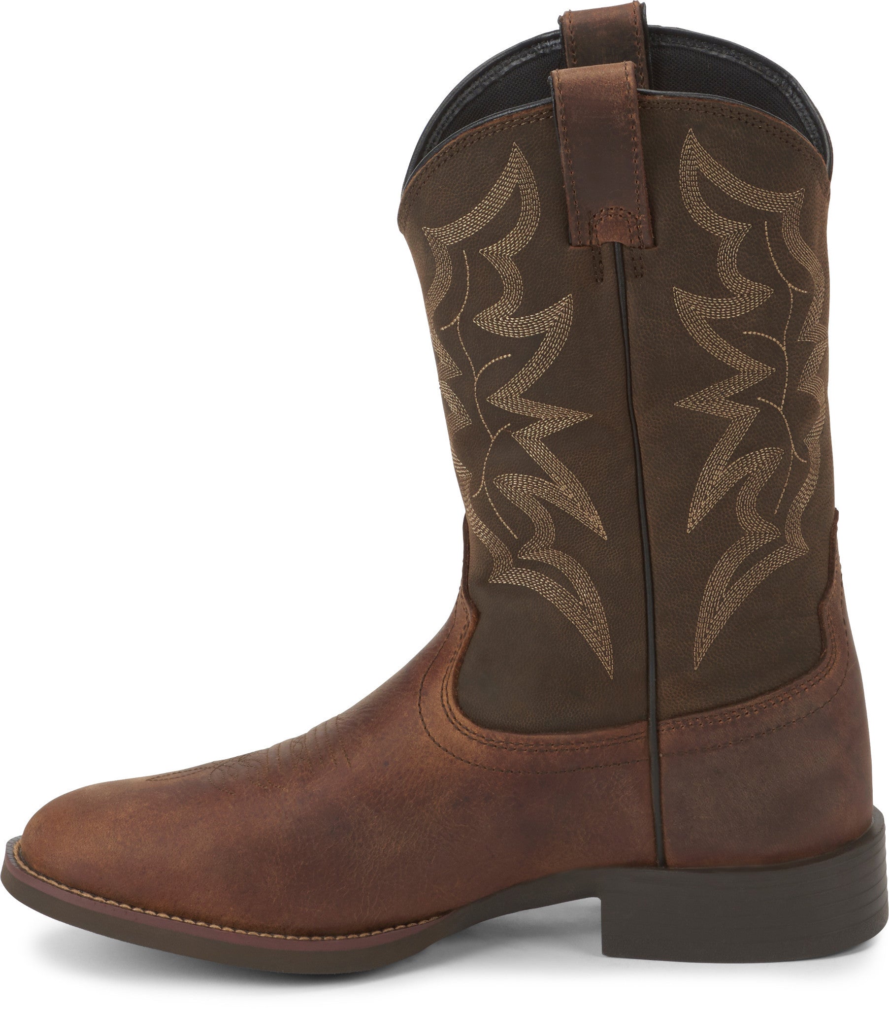 Buster III 11" Western ™ - Distressed Brown (Brown)