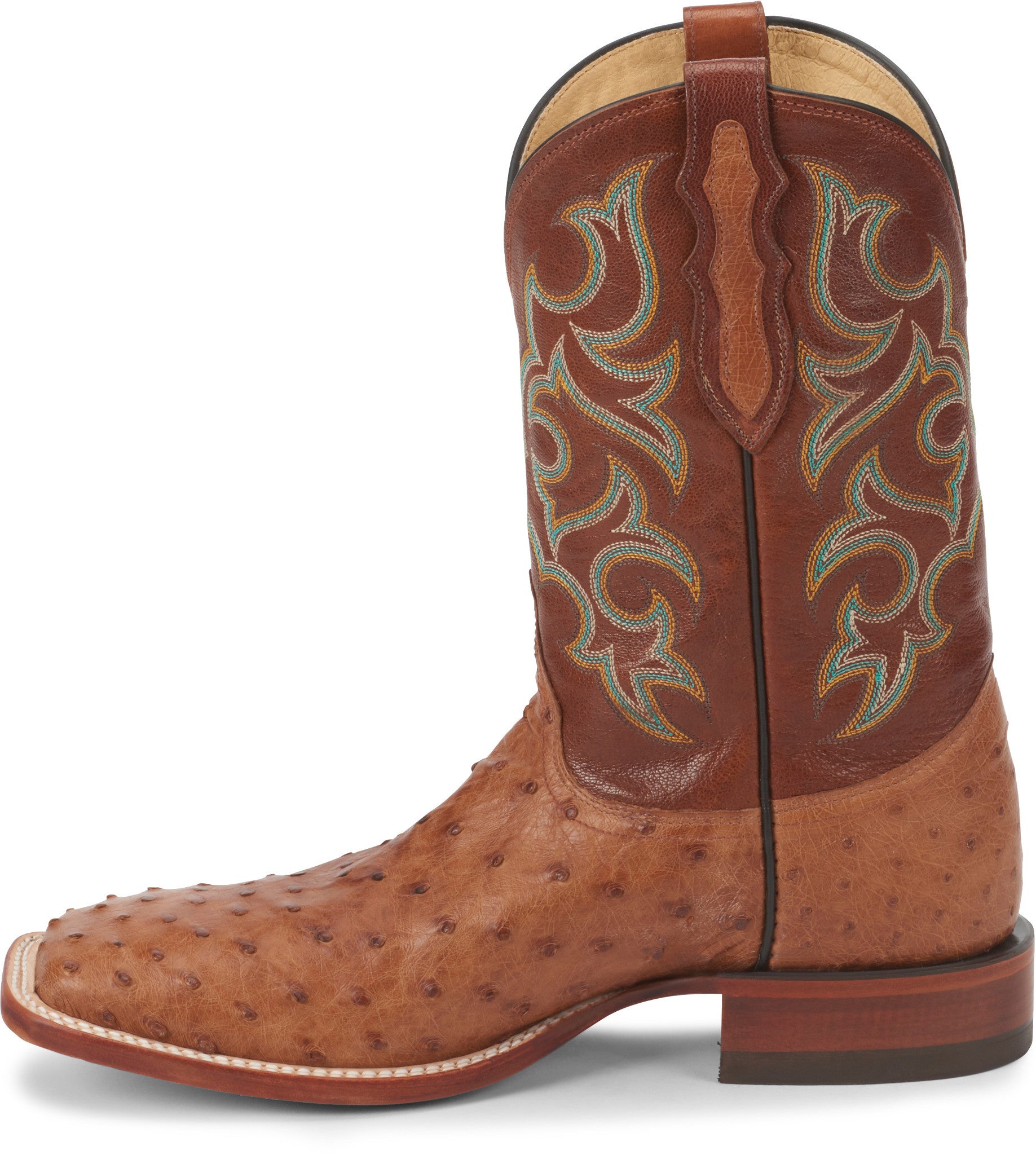 Truman 11" Full Quill Ostrich ™ - Cognac (Brown)