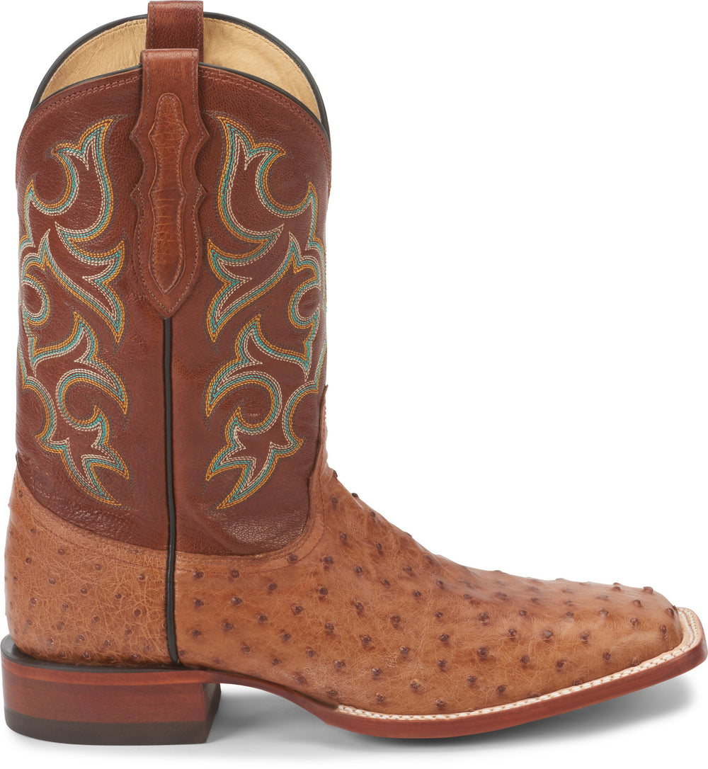 Truman 11" Full Quill Ostrich ™ - Cognac (Brown)