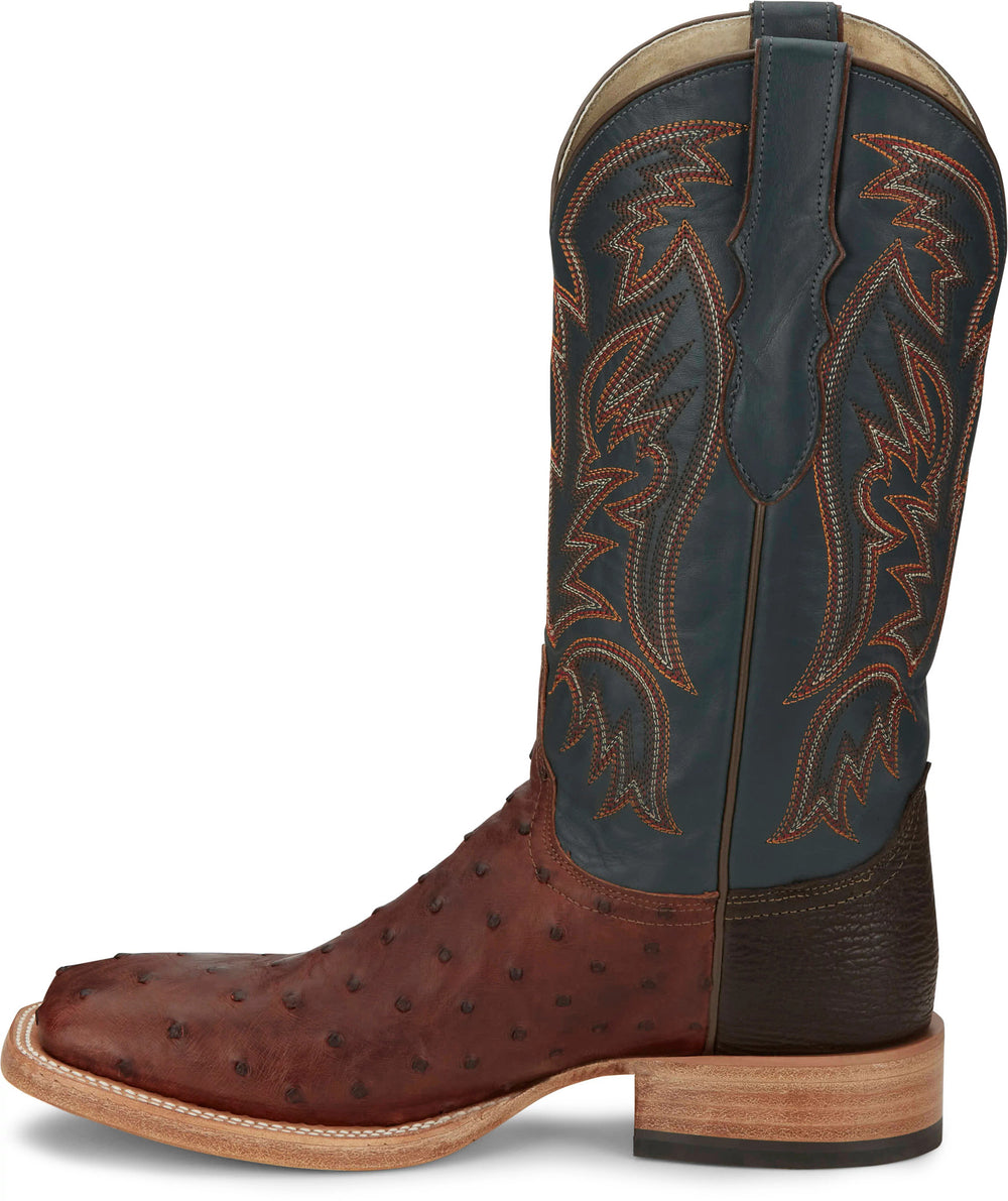 Doc Bar - Full Quill Ostrich ™ - Brandy (Brown)