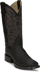 Three Bars - Smooth Ostrich ™ - Black
