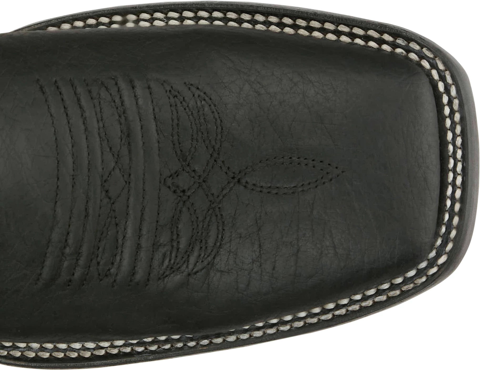 Three Bars - Smooth Ostrich ™ - Black