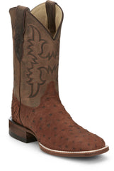 Belmont 11" Full Quill Ostrich ™ - Wild Brandy (Brown)