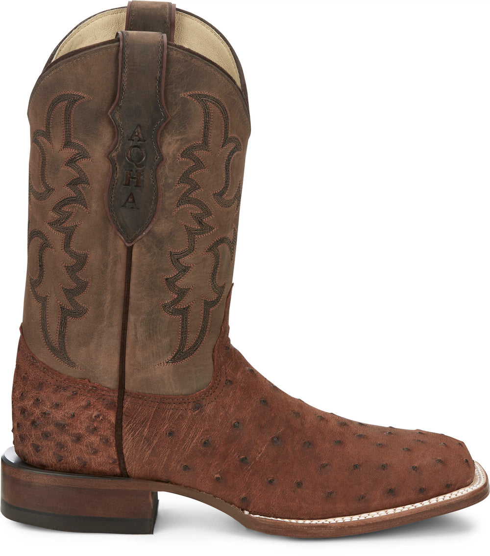 Belmont 11" Full Quill Ostrich ™ - Wild Brandy (Brown)