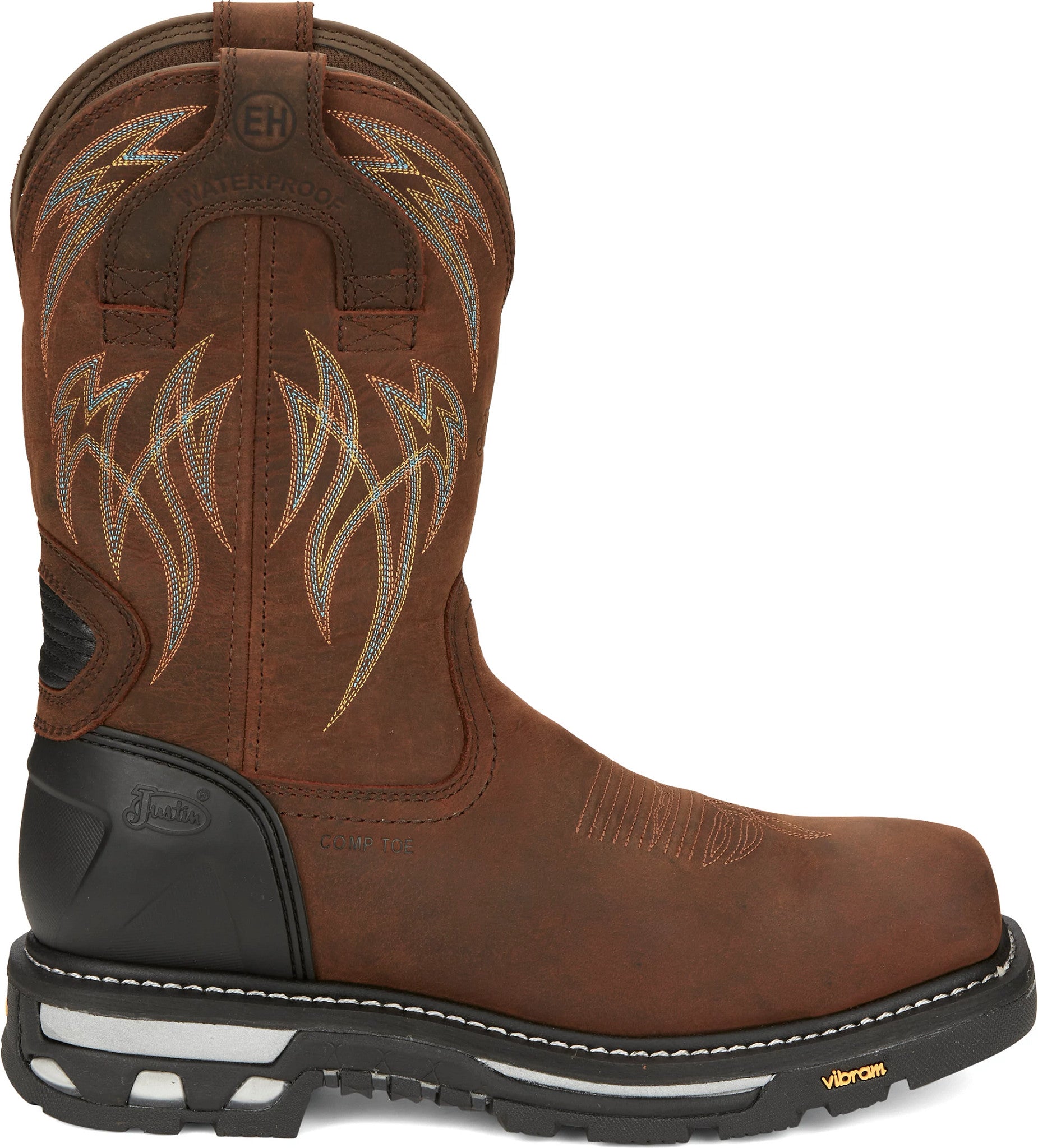 Frontline Hiviz 11” Waterproof Nano Comp Toe ™ - Walnut (Brown)