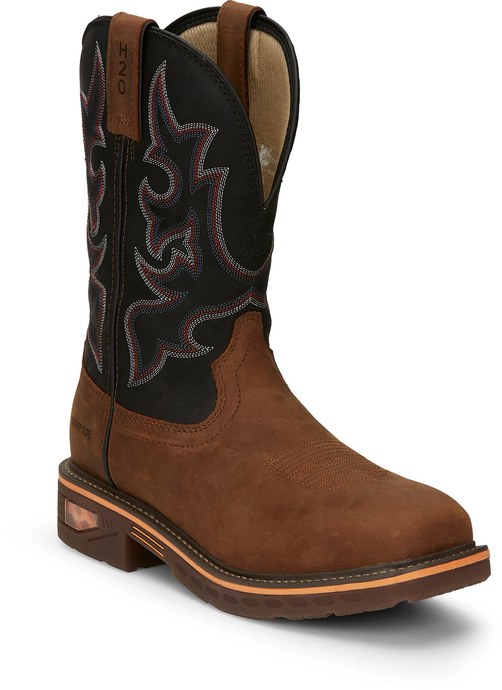 Resistor 11" Waterproof Nano Comp Toe ™ - Rustic (Brown)