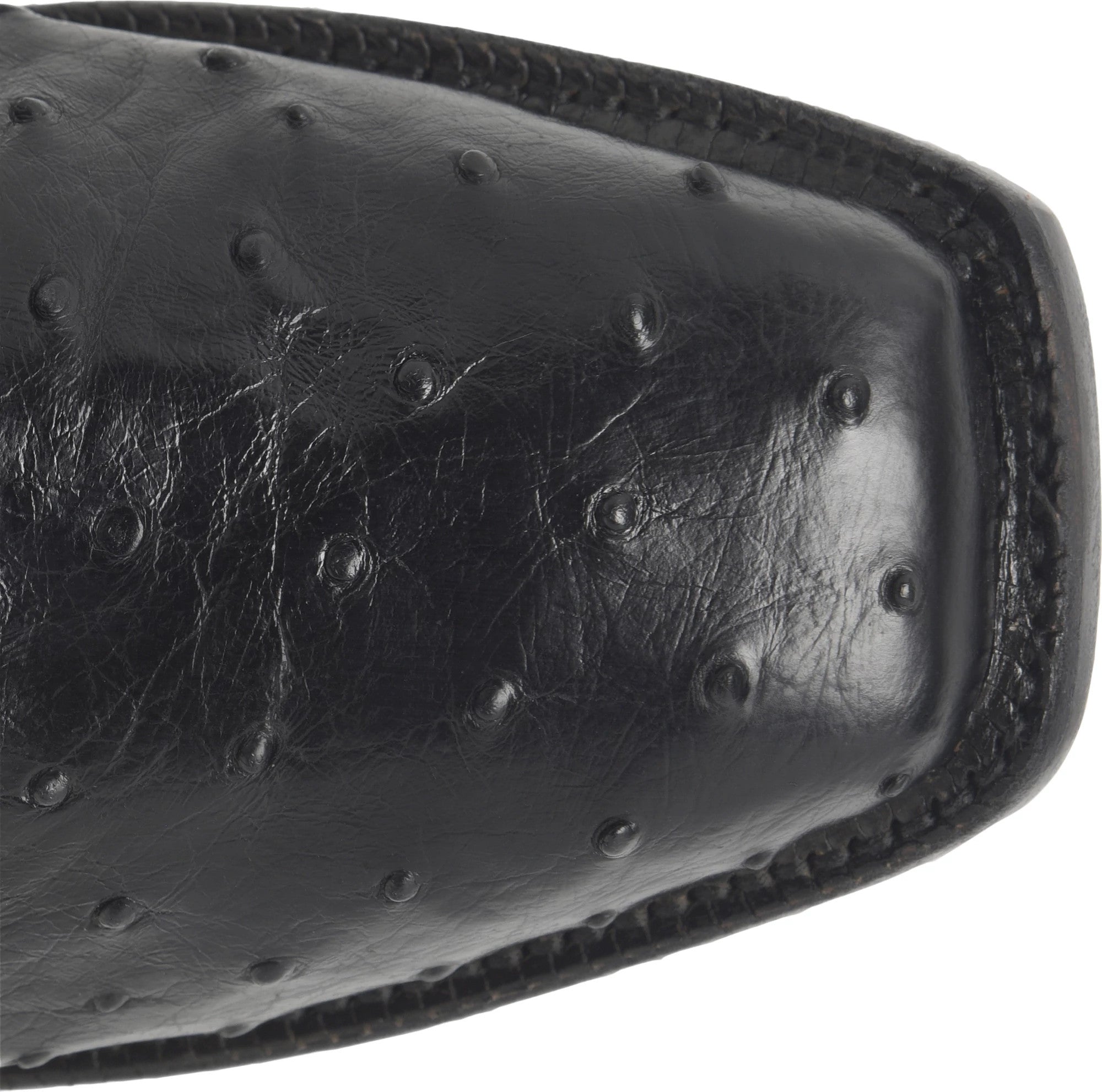 Rancher 12" Ostrich Cowboy ™ - Obsidian (Black)