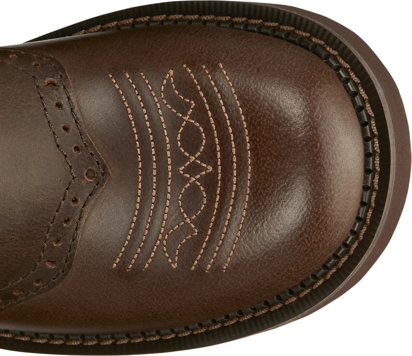 Gemma 8" Western Boot ™ - Dark Brown (Brown)