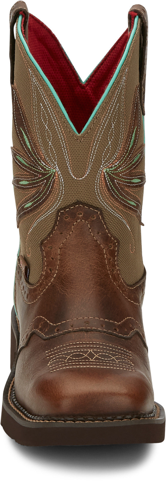 Nettie 8" Western Boot ™ - Tan (Brown)