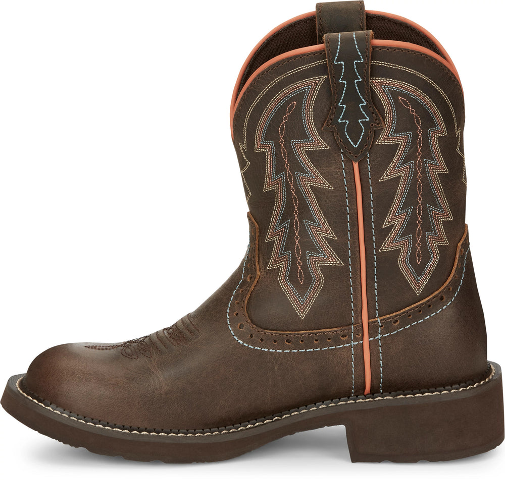 Lyla 8" Western Boot ™ - Brown