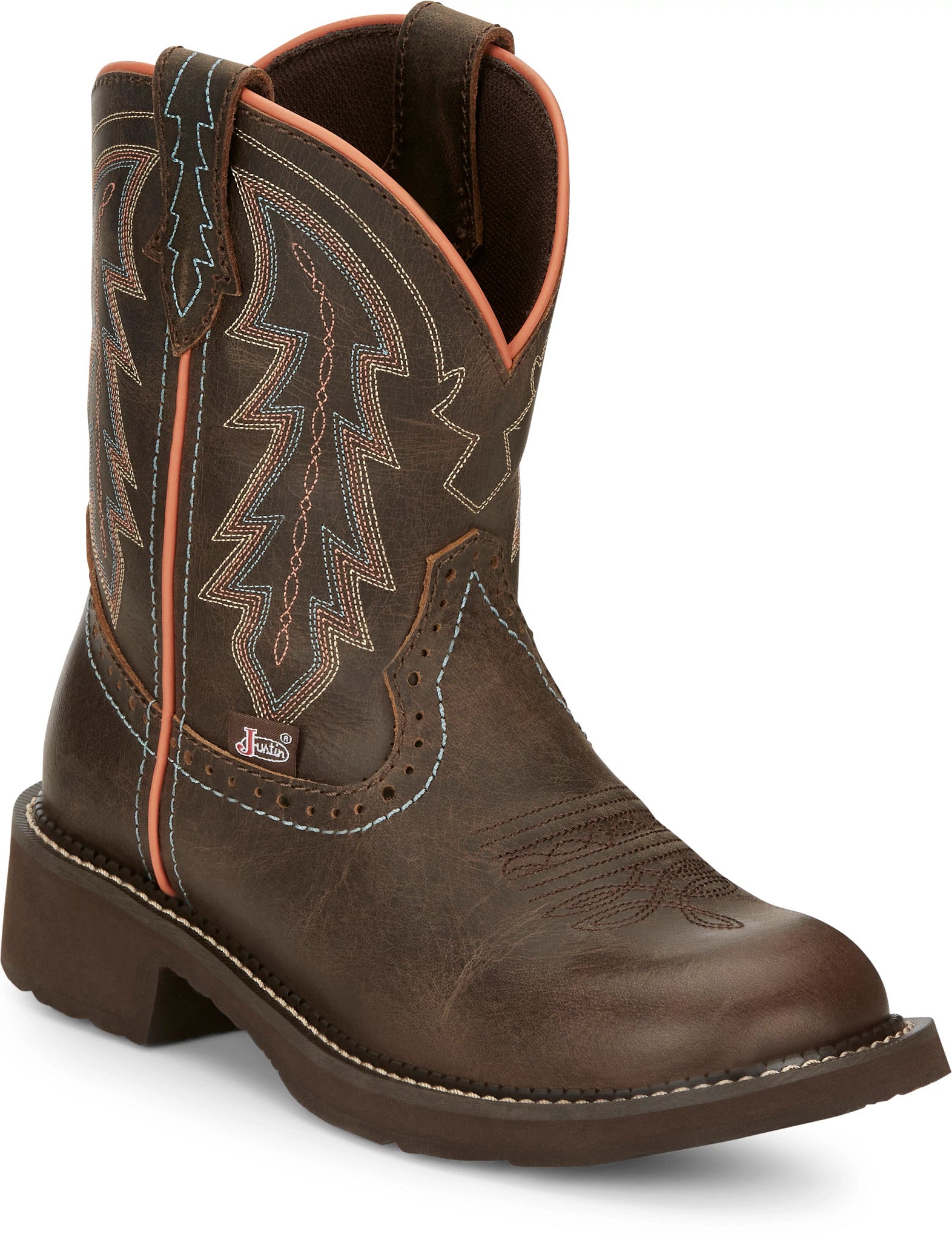 Lyla 8" Western Boot ™ - Brown