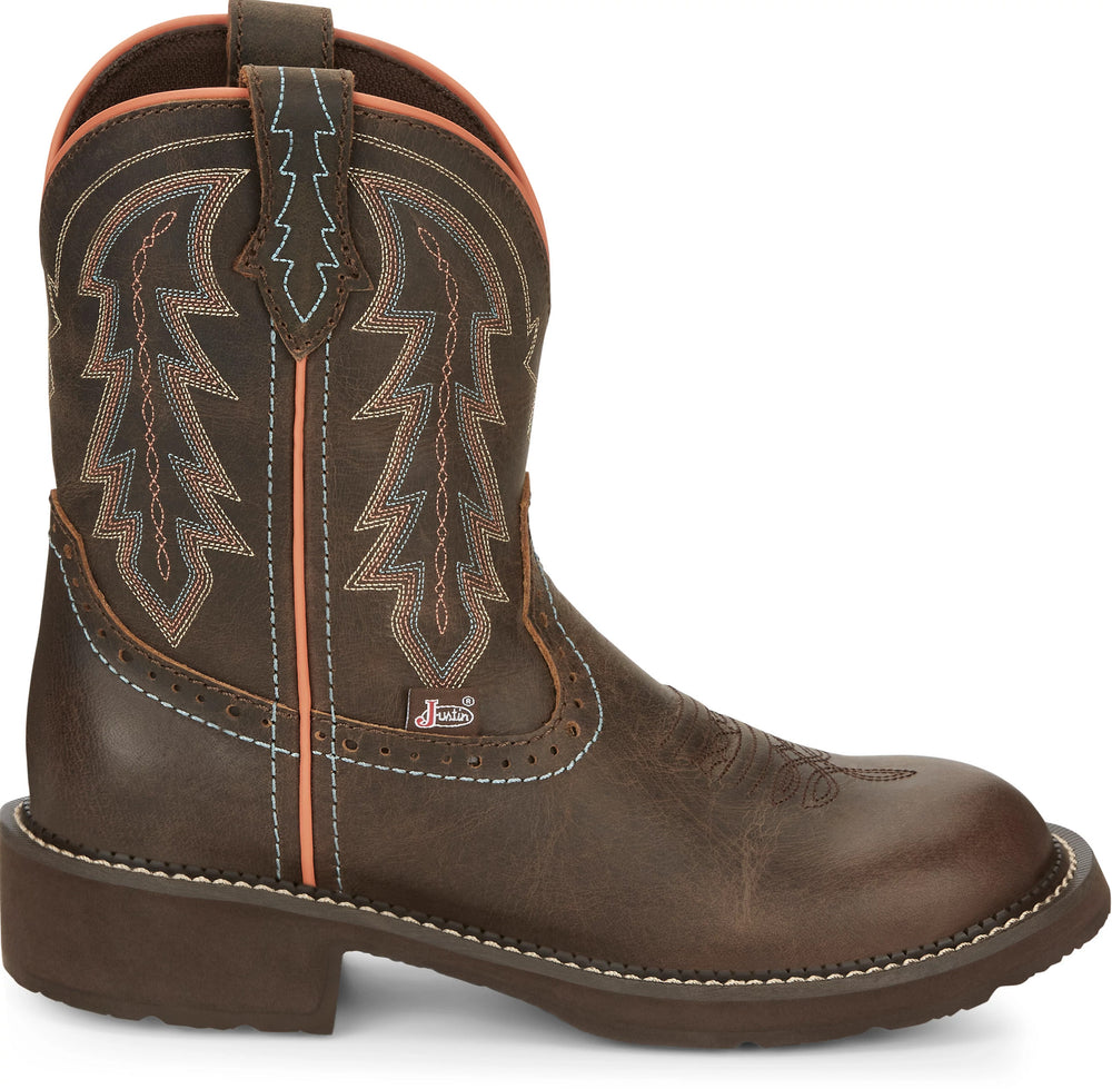 Lyla 8" Western Boot ™ - Brown