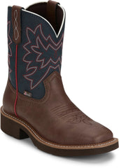 Sunny 8" Western Boot ™ - Brick (Brown)