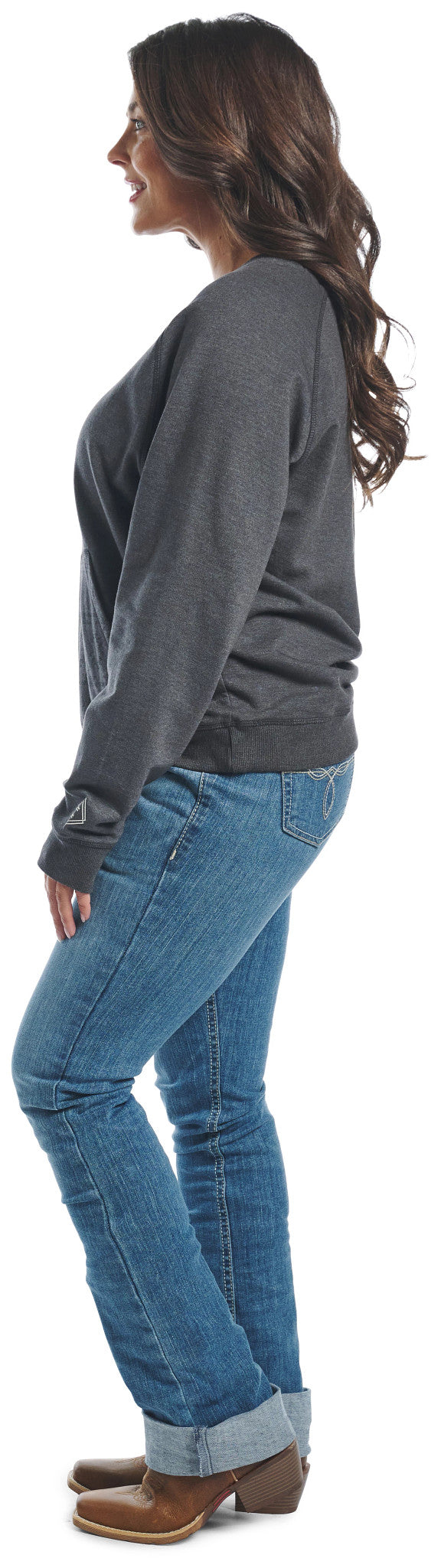 Justin Women's Conceal Carry Sweatshirt ™ - Black