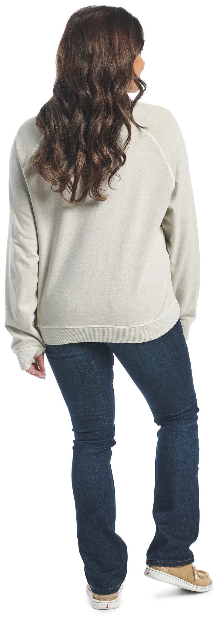 Conceal Carry Sweatshirt ™ - Oatmeal (White)