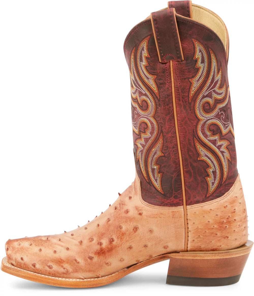 Mac Full Quill Ostrich ™ - Cognac (Tan)