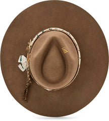 Hattie Felt Western Hat ™ - Mocha (Brown)
