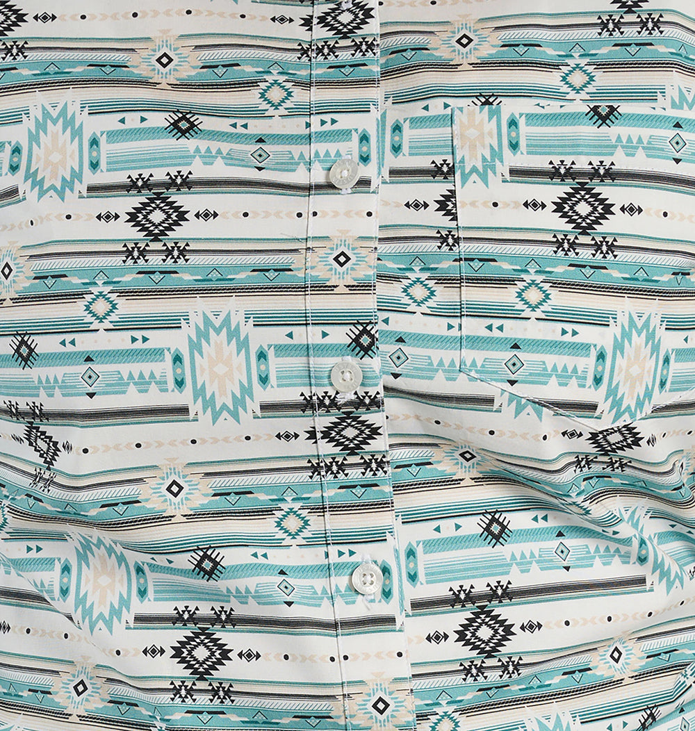 Justin Women's Woven Shirt ™ - Turquoise (Multicolor)
