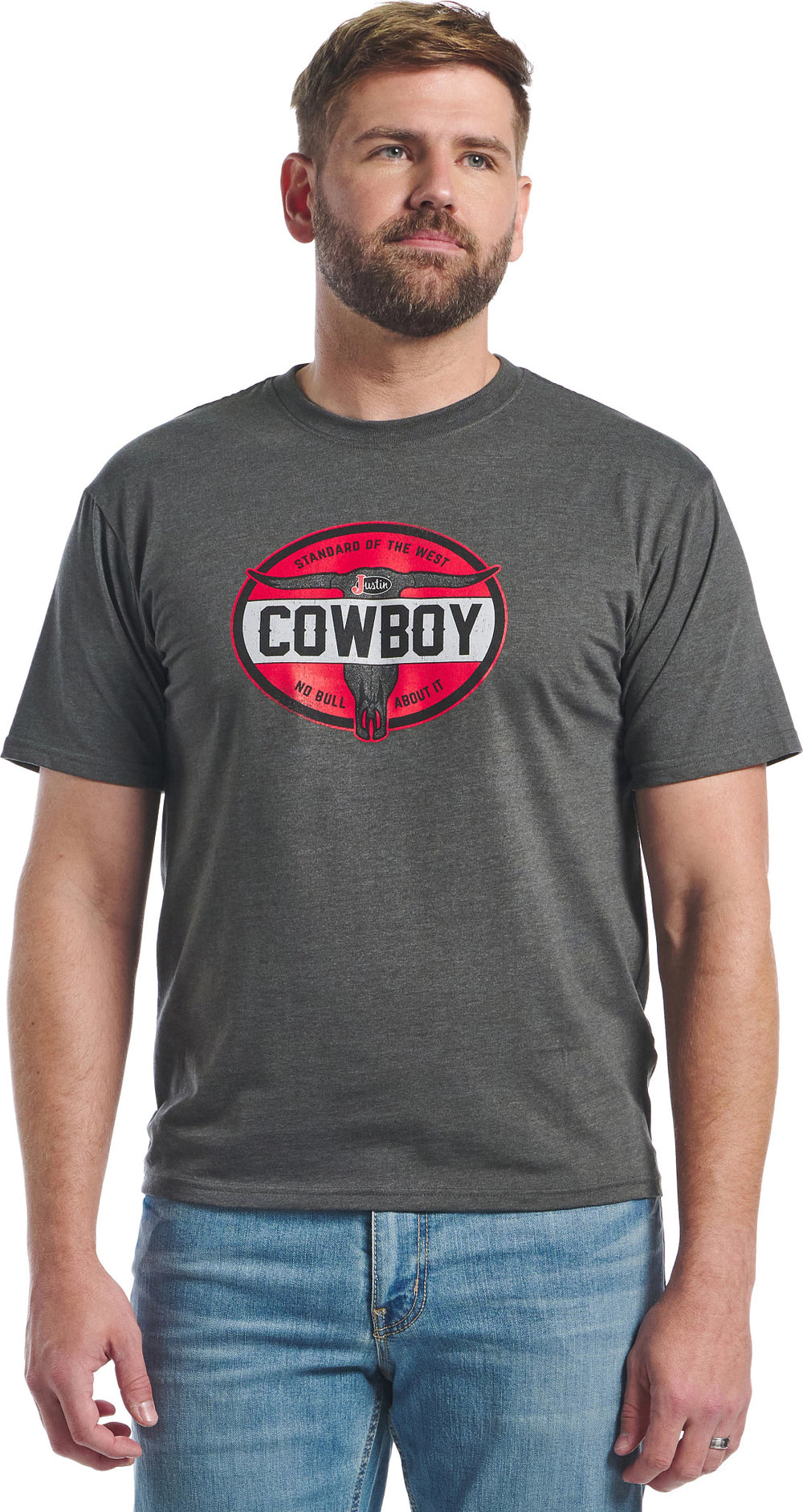 Men's No Bull About It Tee ™ - Charcoal (Grey)