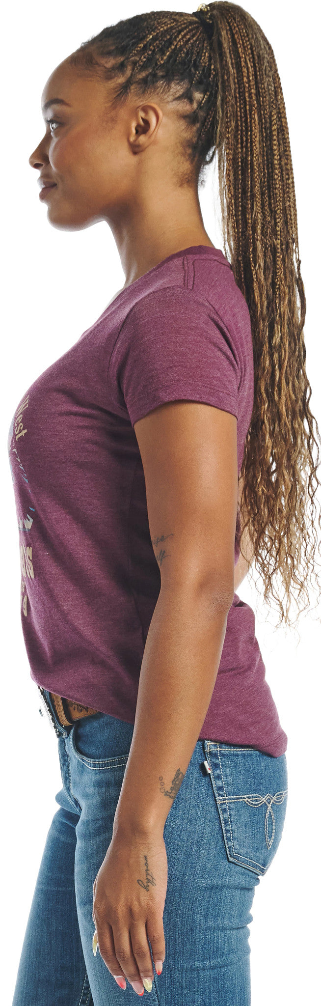 Serape Tee ™ - Maroon (Red)