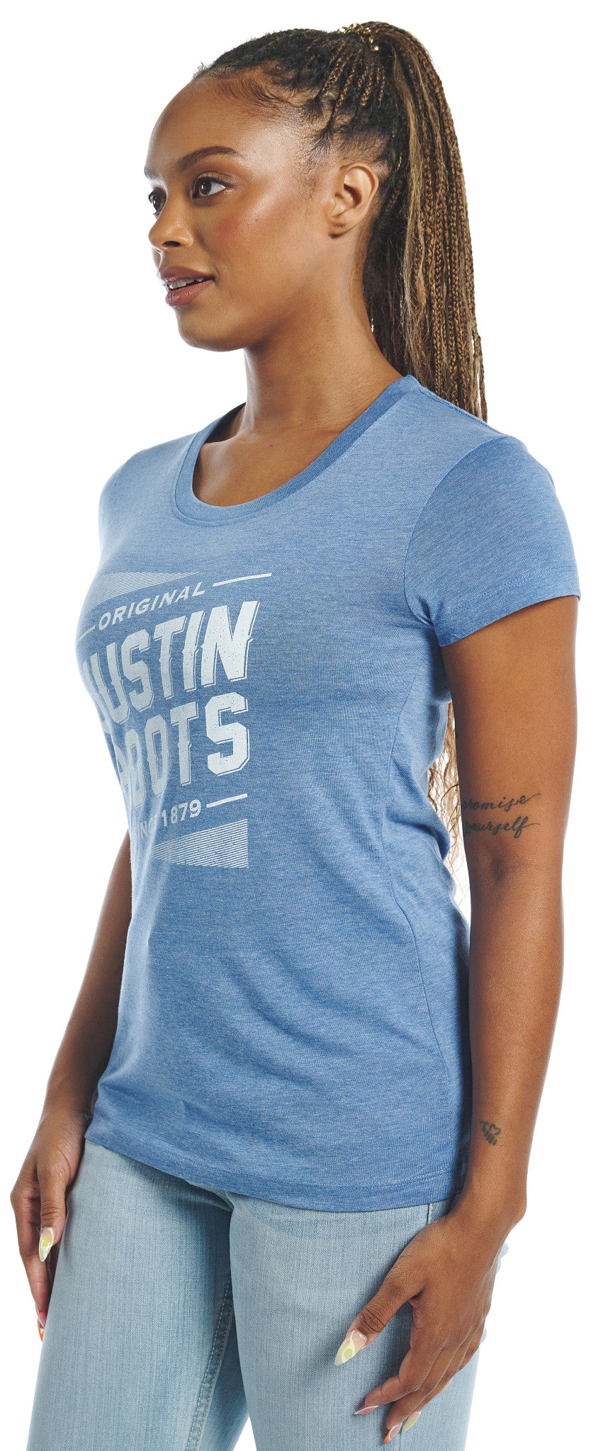 Original Justin Boots Women's Tee ™ - Blue