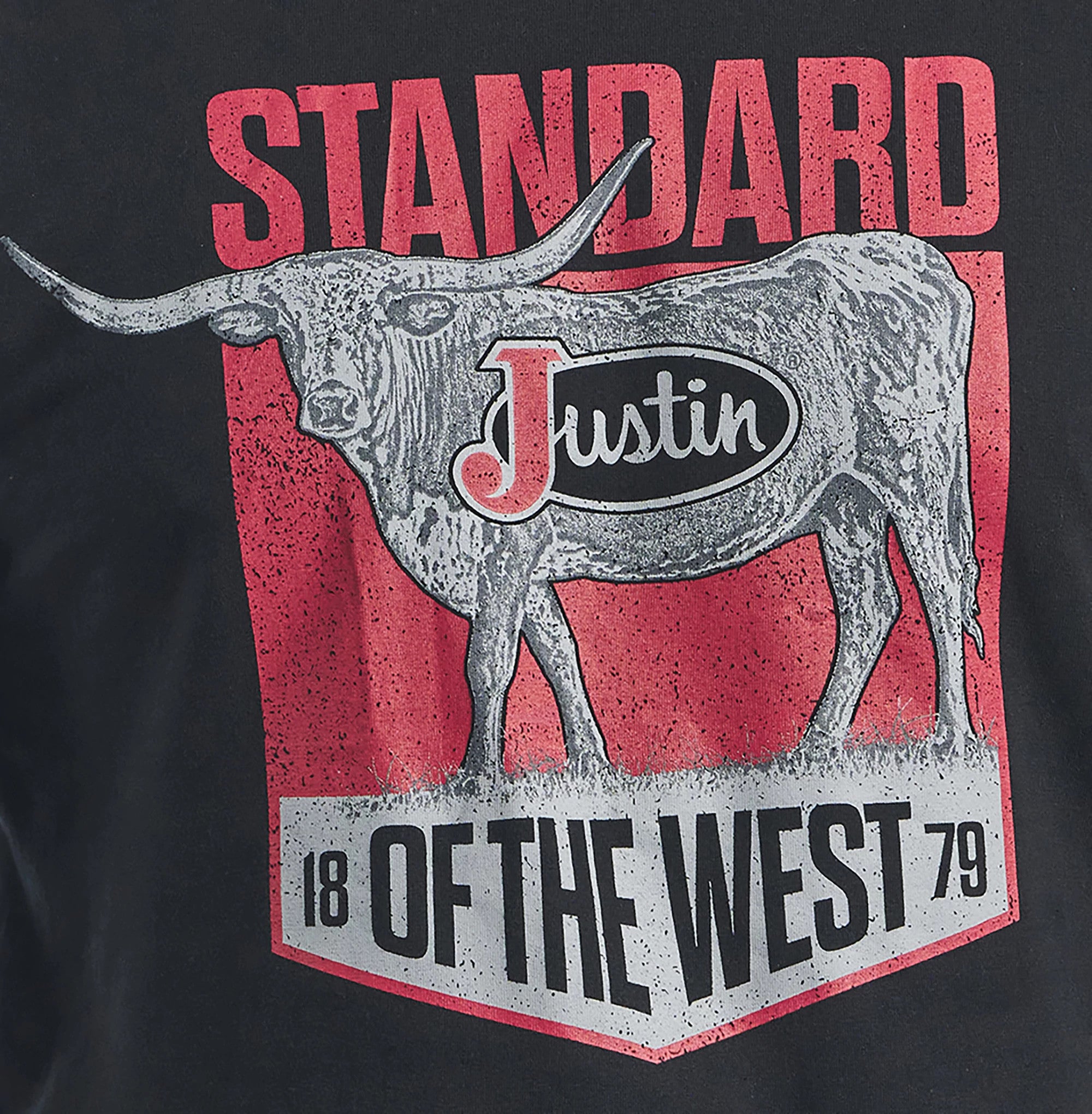 Justin Men's Standard Of The West Tee ™ - Black