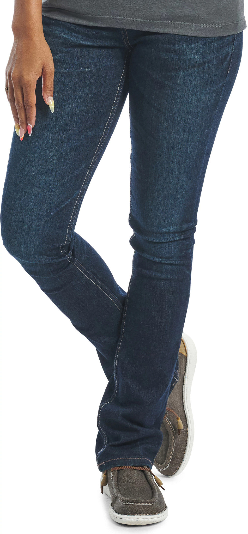 High Rise Bootcut Womens ™ - Dark Vintage (Blue)