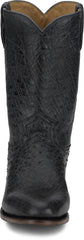 Stinson 10" Smooth Ostrich Roper ™ - Grey Vale (Grey)