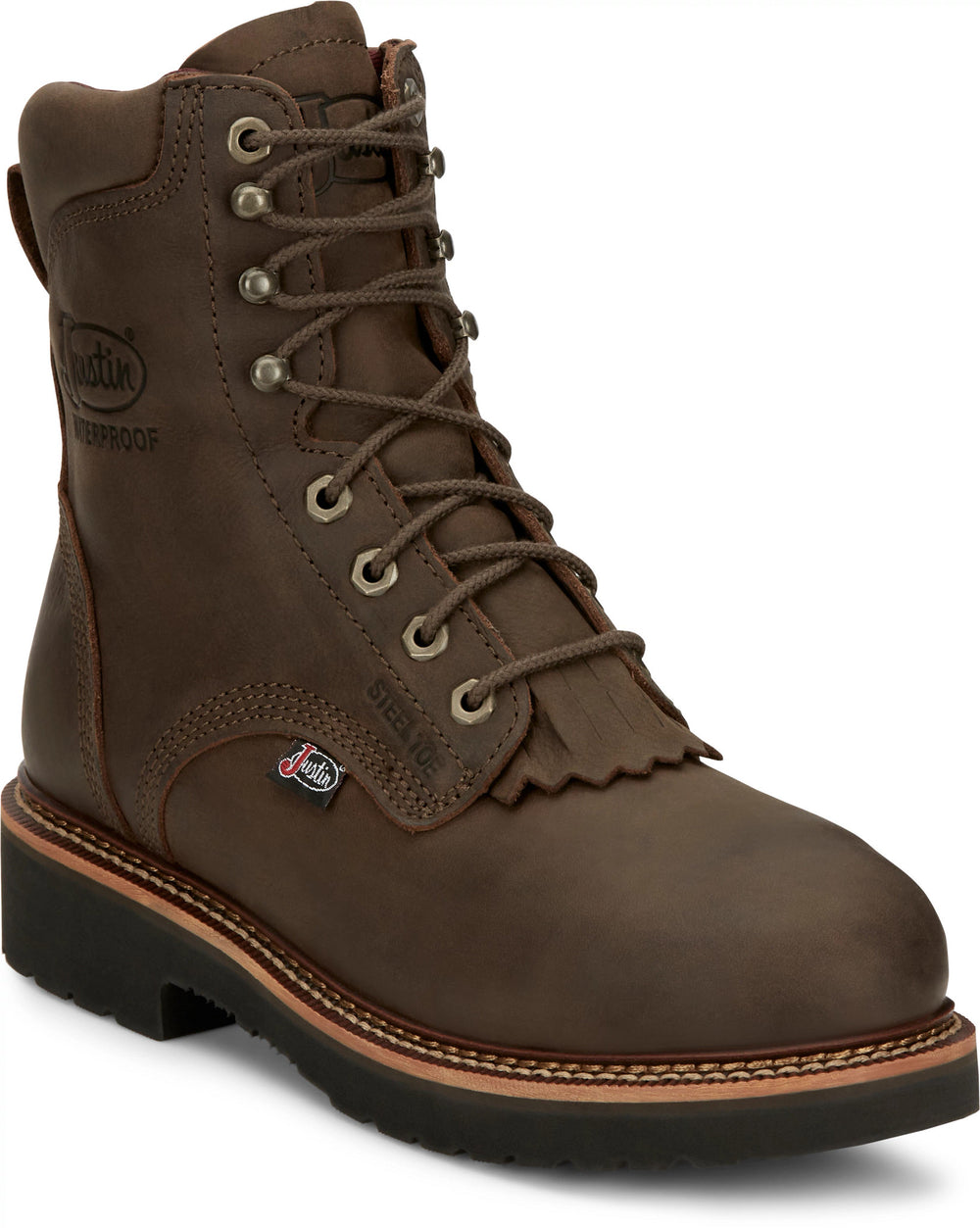 Rivot 8" Waterproof Steel Toe ™ - Hickory Brown (Brown)