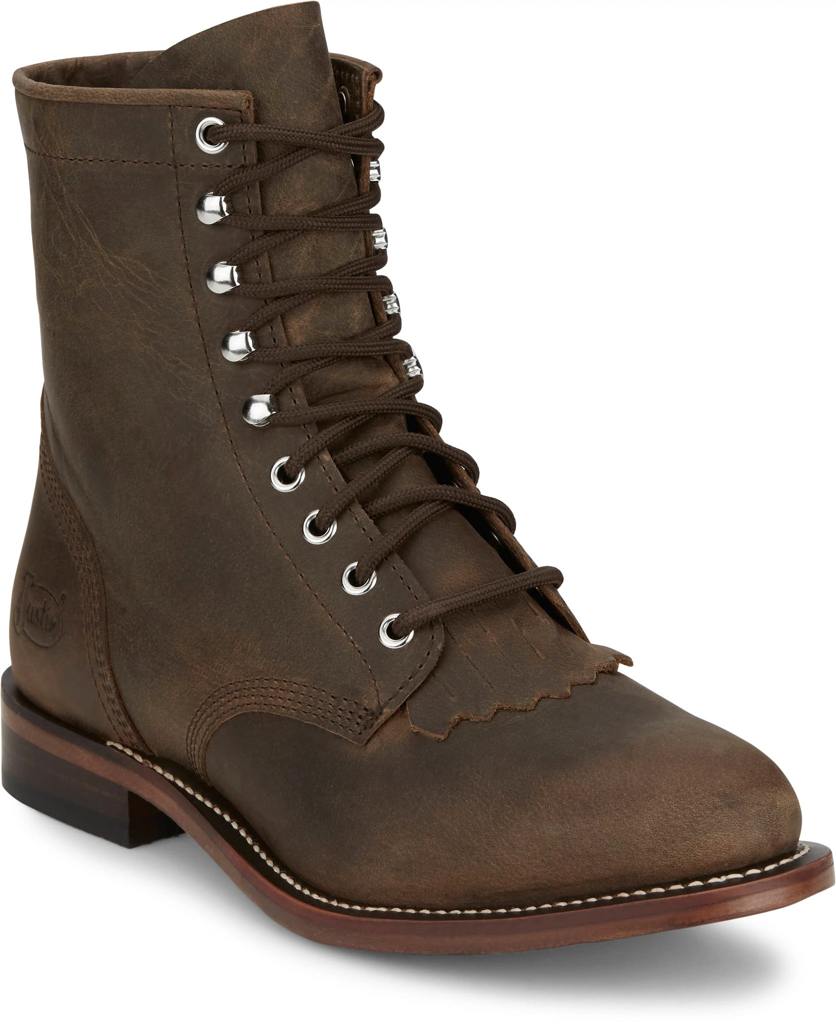 Drennan 7" Lace-Up Roper ™ - Khaki (Brown)