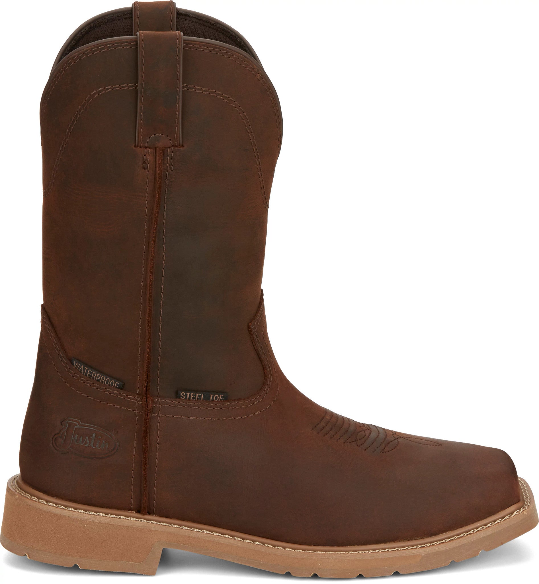 Buster II 11" Waterproof Steel Toe ™ - Pecan (Brown)