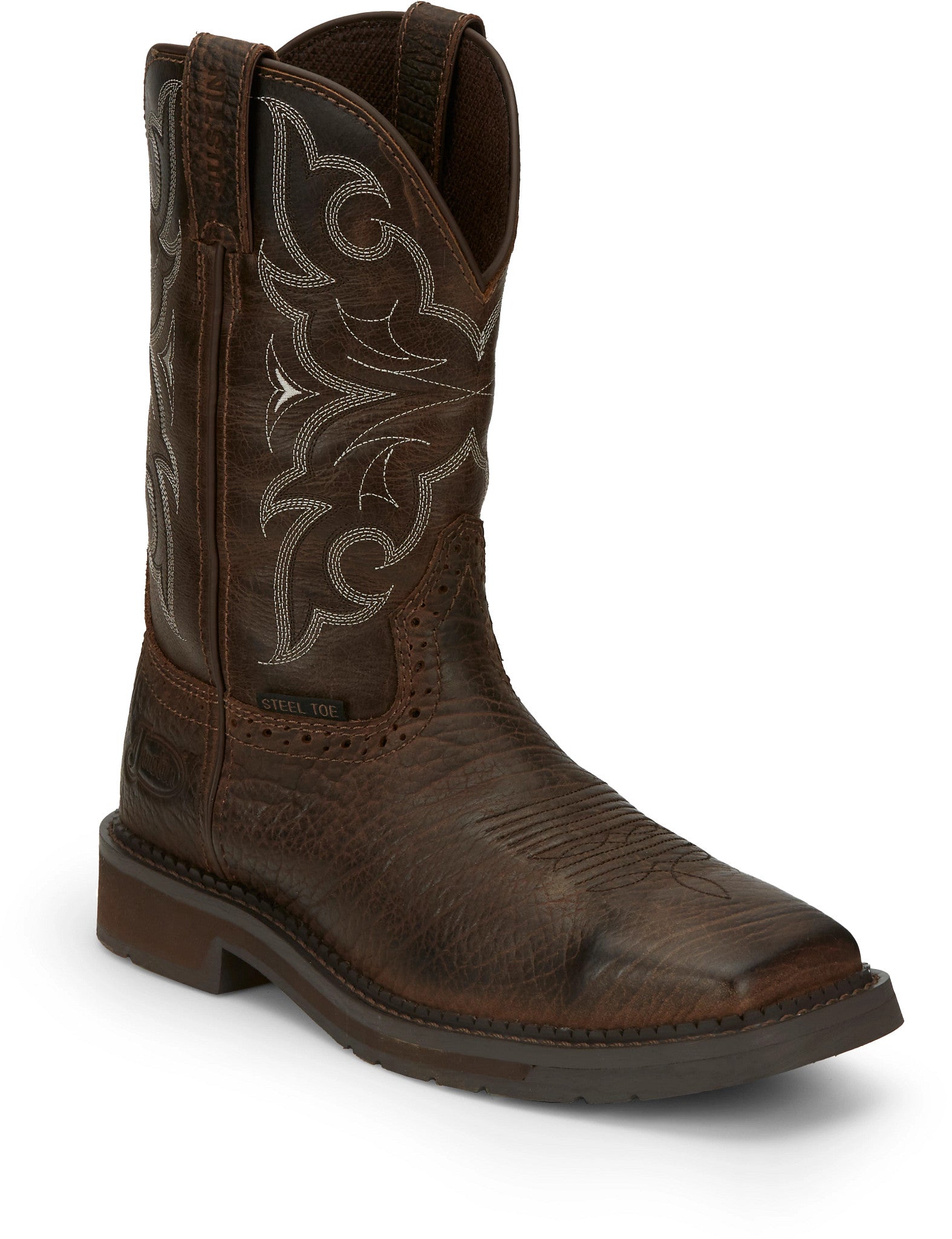 Amarillo 11" Steel Toe ™ - Aged Brown (Brown)