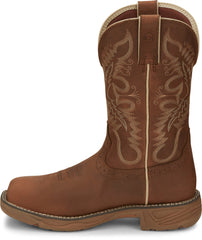 Rush 11" Women's Waterproof Work Boot ™ - Rustic Tan (Tan)