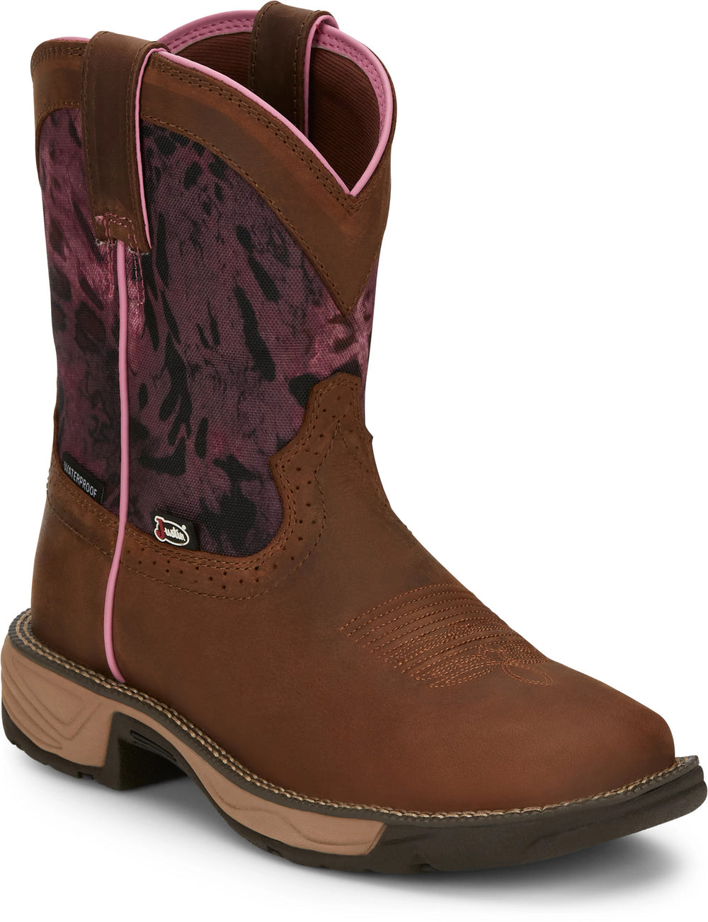 Rush 8" Waterproof Work Boot ™ - Harvest Brown (Brown)
