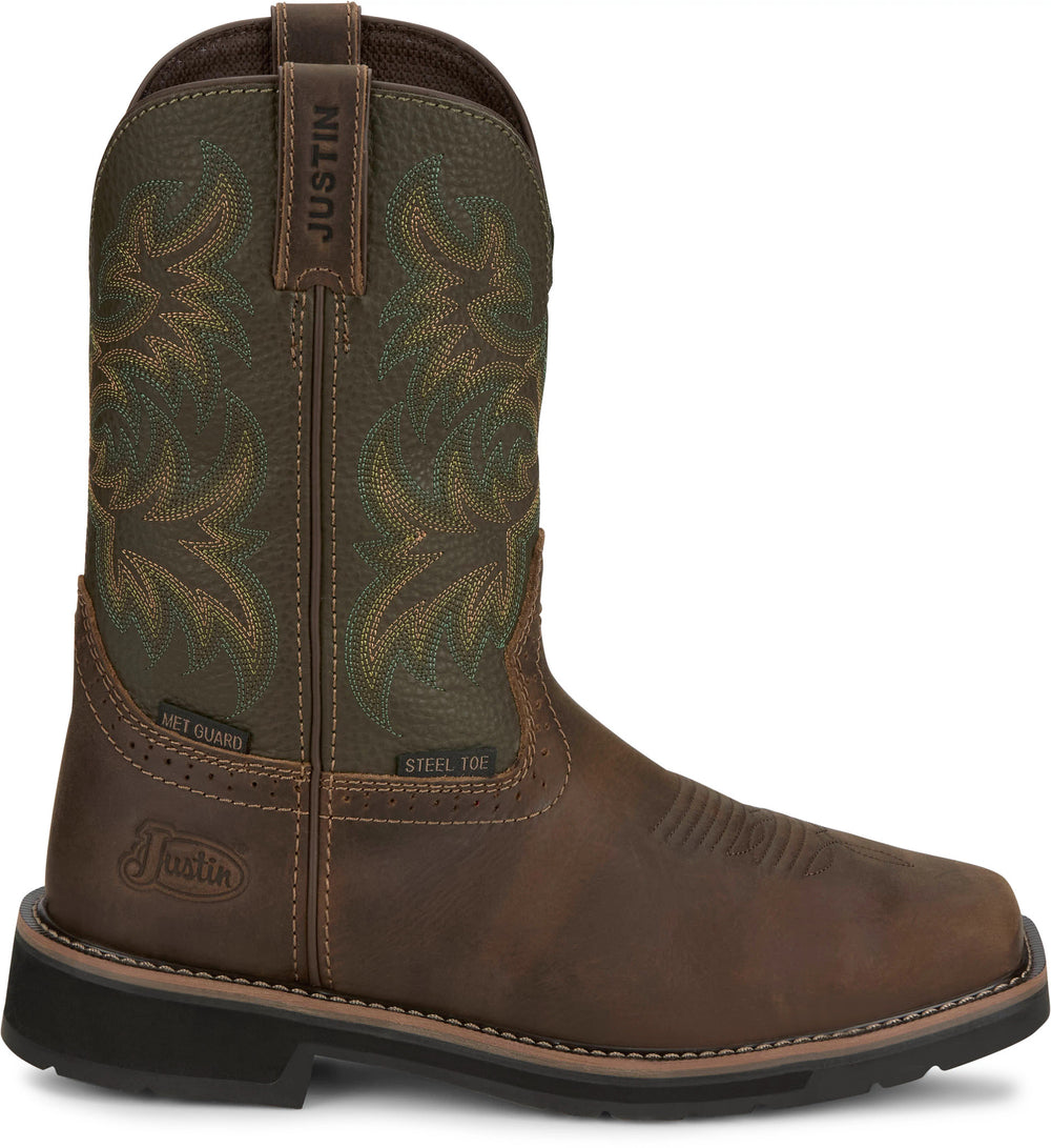 Keavan 11" Met Guard Steel Toe ™ - Dark Brown (Brown)