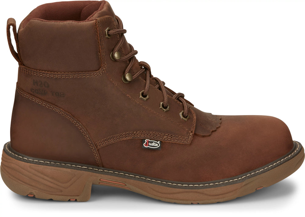 Rush 6" Waterproof Nano Comp Toe ™ - Barley (Brown)