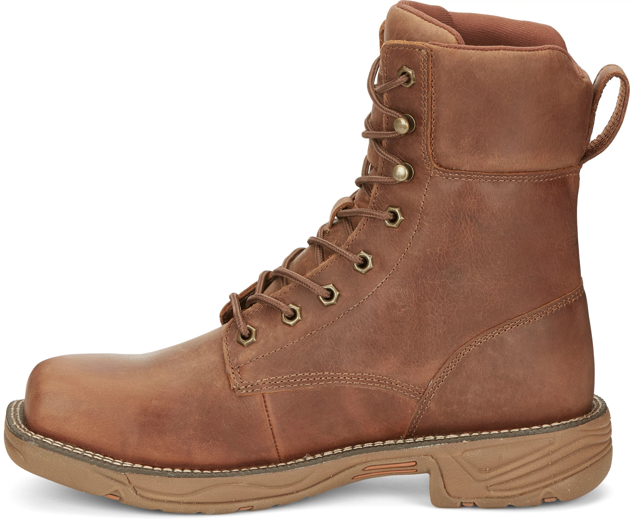 8" Rush Waterproof Nano Comp Toe ™ - Barley (Brown)