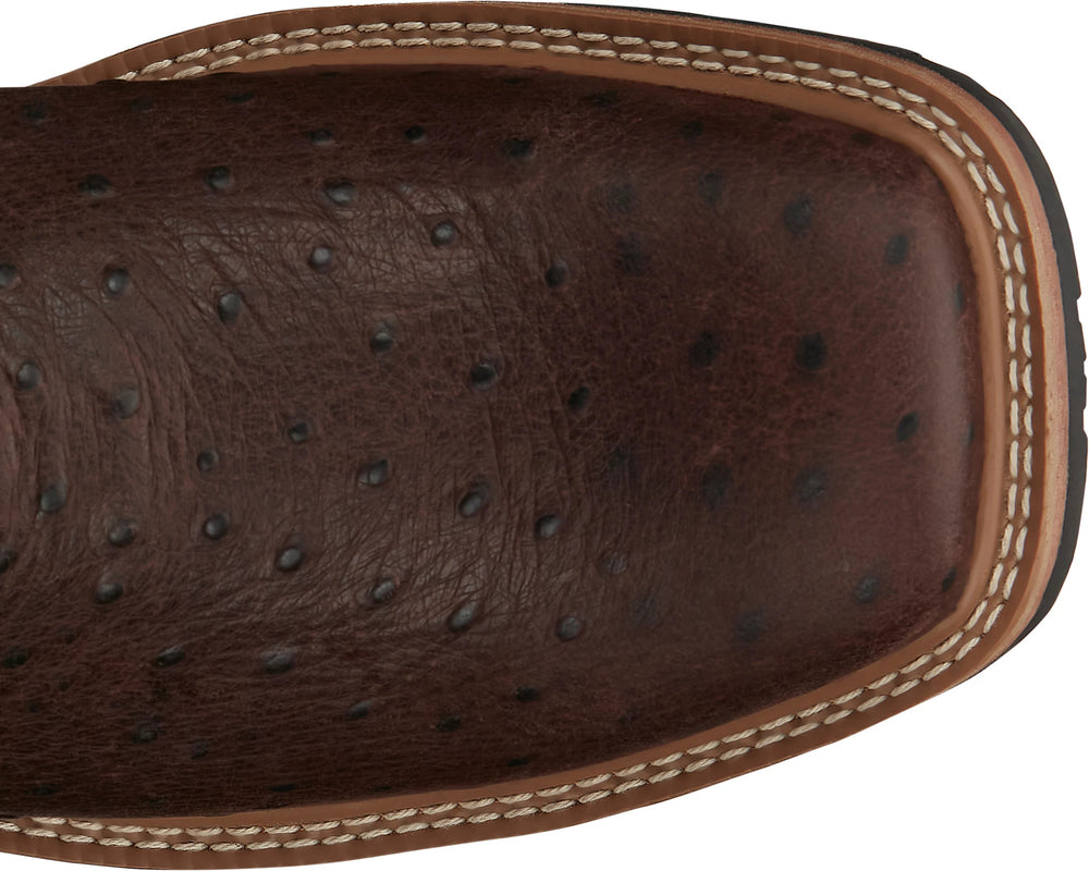 Derrickman 12" Waterproof ™ - Brown Ostrich Print (Brown)