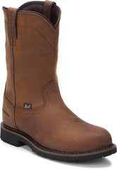 Drywall 10" Waterproof Steel Toe ™ - Whiskey (Brown)