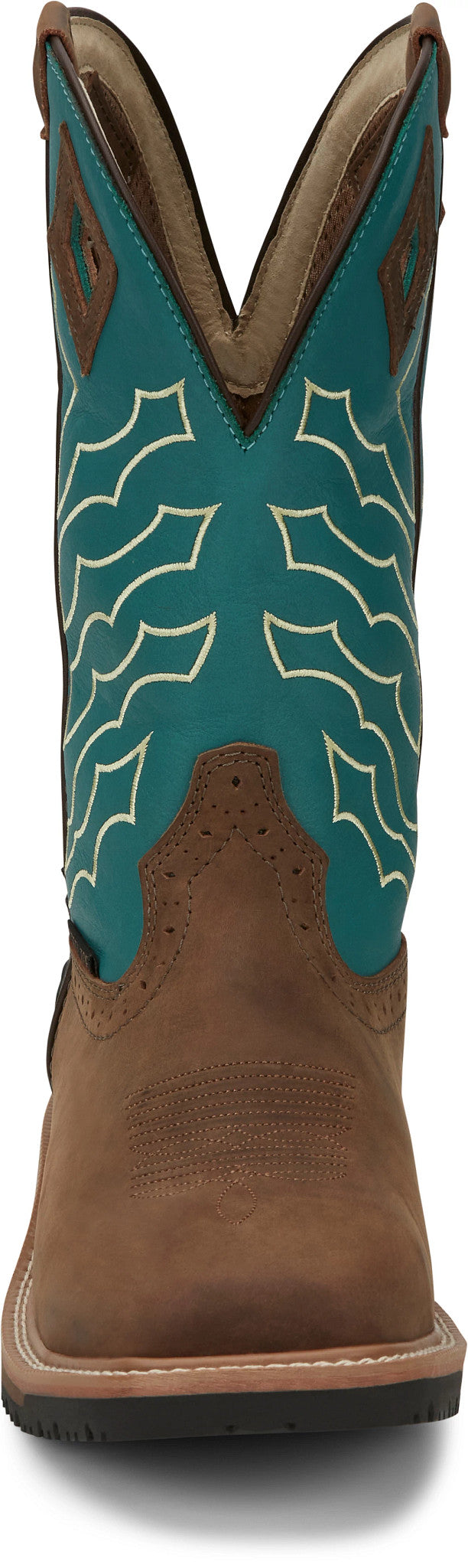 Derrickman 11" Waterproof Steel Toe ™ - Brown